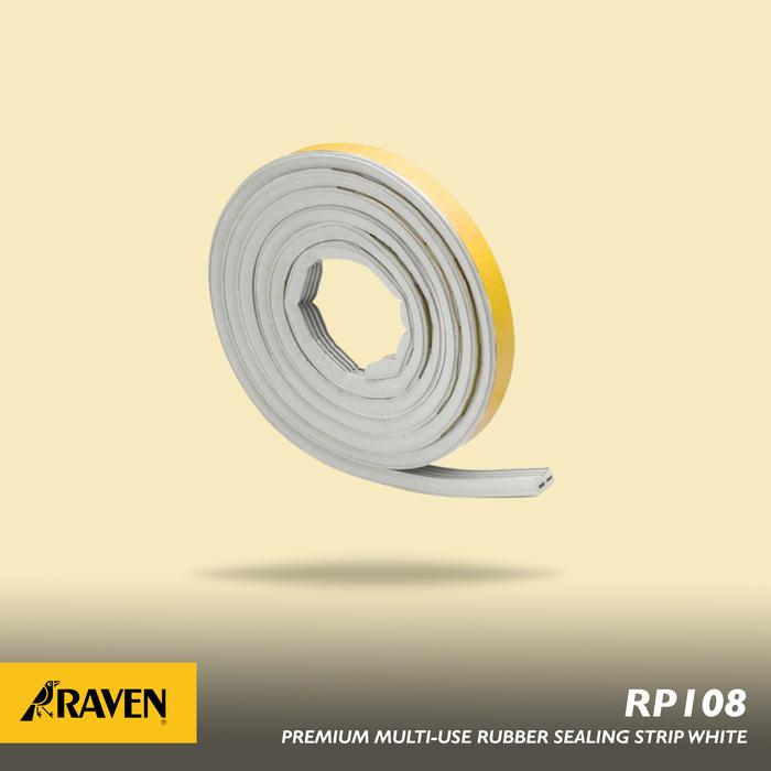 Gambar RAVEN Door Seal RP108 2 Meter – Penutup Celah Pintu dan Jendela Anti Suara, Serangga & Debu - Putih dari RAVEN DOOR SEAL undefined Tokopedia