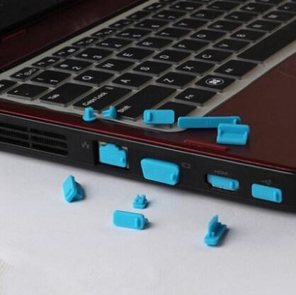 Gambar Dust Plug Laptop 16pcs/set Anti Debu Pelindung Port Laptop Notebook PC - Biru dari TwentyThree 23 undefined Tokopedia