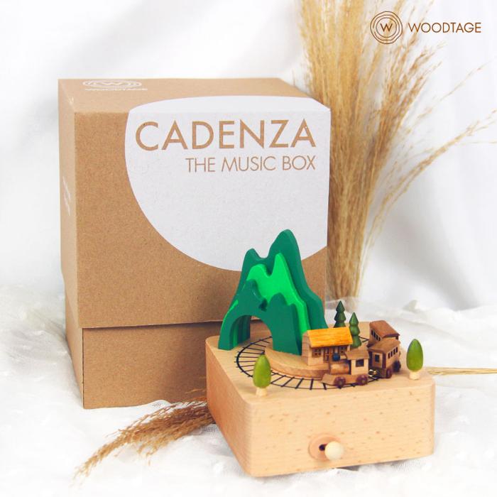 Gambar Kotak musik kayu - Cadenza, Through the mountain range dari Woodtage undefined Tokopedia