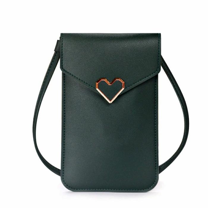 Gambar Tas HP Wanita Cewek Selempang Mini Kulit Transparan Murah Terbaru - Hijau dari Lelaris Shop undefined Tokopedia