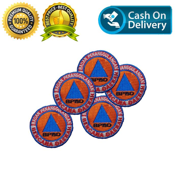 Gambar Emblem bet BPBD patch bordir logo Instansi Badge Atribut BPBD dari Qibil Store undefined Tokopedia