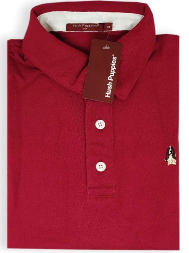 Gambar Hush Puppies Poloshirt Maroon Original / Kaos Polo Pria - S, Premium dari Zalssco undefined Tokopedia