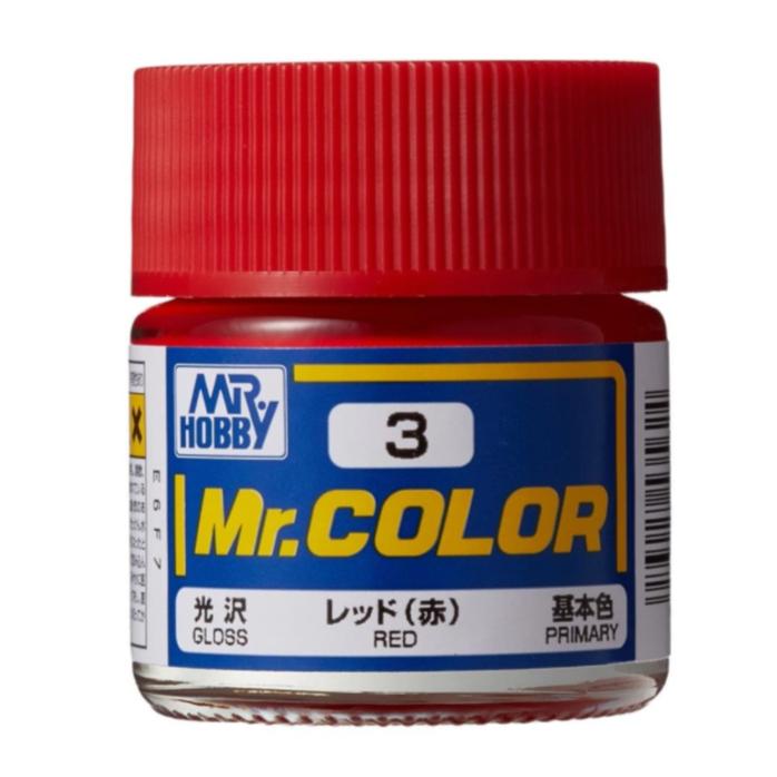 Gambar Mr Hobby Mr Color Red Gloss Primary C3 Gunpla Gundam Paint dari Arisu Online Shop undefined Tokopedia