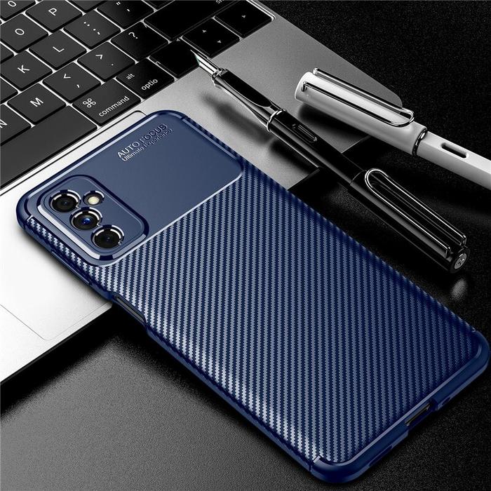 Gambar Case Samsung Galaxy M52 5G Case Softcase Rugged Armor Original - Biru dari Benny Acc undefined Tokopedia