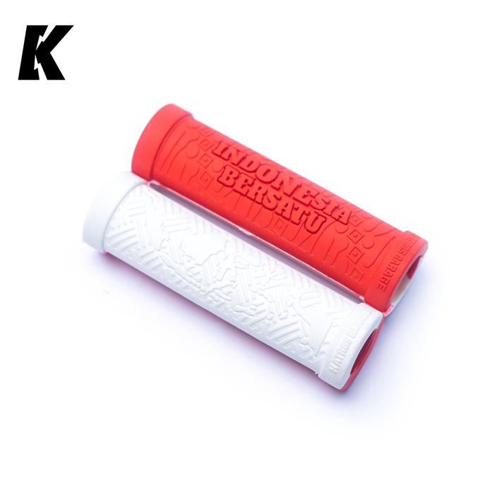 Gambar Katros Garage x Hayaidesu"INDONESIA SATU" - Universal Handgrip - Merah-Putih dari Katros Garage undefined Tokopedia