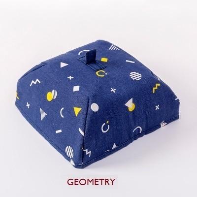 Gambar Tudung Saji Size S dan Size L anti debu dan tahan panas - Geometry-Navy, Size S dari Kasimurashop undefined Tokopedia
