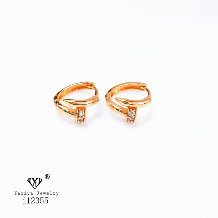 Gambar Anting Permata Lapis emas Perhiasan imitasi Gold Yaxiya Jewelry i12468 - MODEL 1 dari YAXIYA JEWELRY undefined Tokopedia