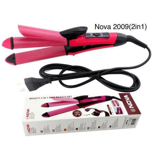 Gambar Catok Nova NHC-2009 Kecil / Catokan Rambut Mini 2 in 1 lurus dan curly dari Marketlaris undefined Tokopedia