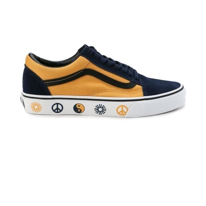 VANS★OLD SKOOL TAKE A STAND★兼用★DRESS BLUES/GOLDEN GLOW Jual Vans Old Skool (Take A Stand) Dress Blues Golden Glow