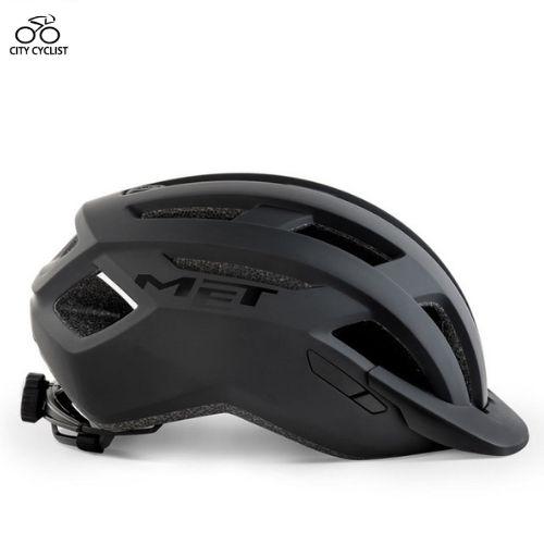 Jual MET ALLROAD HELMET BLACK MATTE - M 