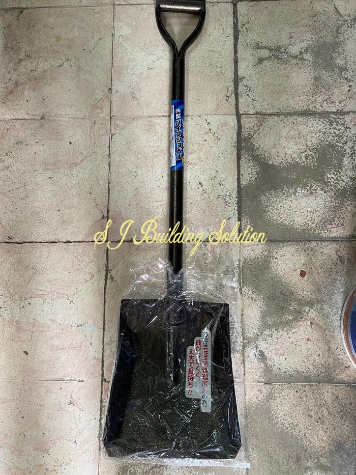 Gambar SEKOP PASIR GAGANG BESI PLAT RATA PETAK JEPANG SKOP TANAH GG BESI JAP dari SJ Building Solution undefined Tokopedia
