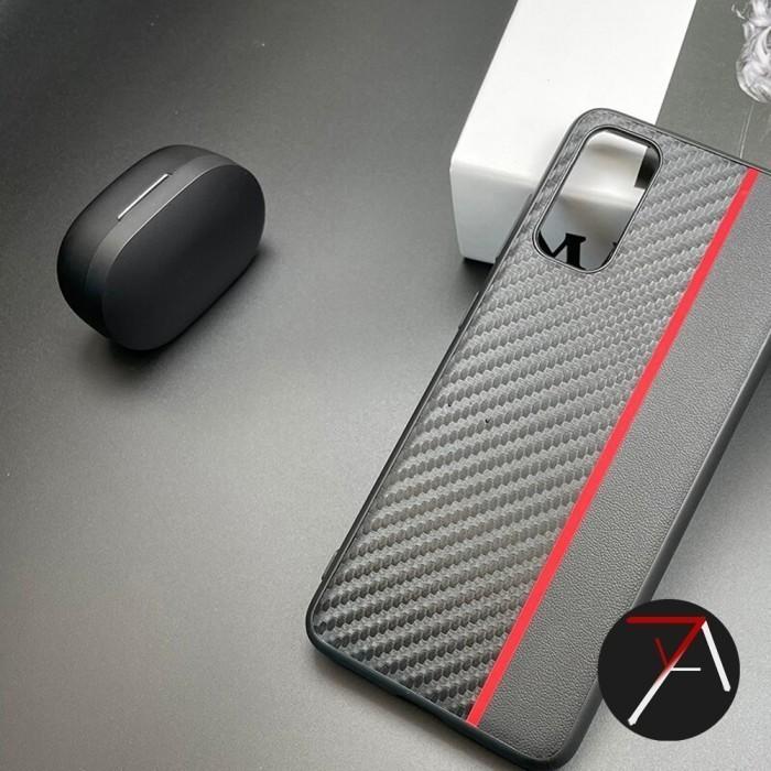 Gambar Samsung Galaxy A32 4G raCaseta Case Carbon Fiber Leather Cover Casing - Biru dari 17 Agustus Case undefined Tokopedia