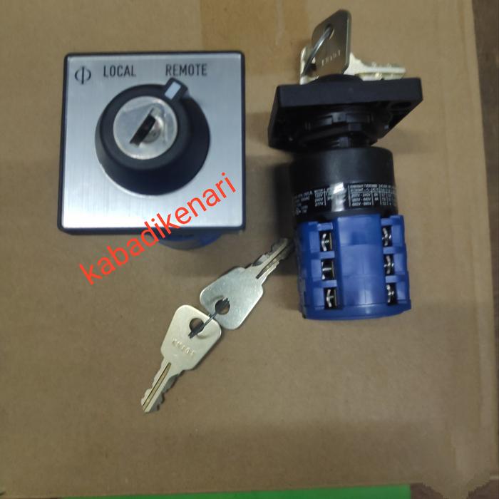 Jual SELECTOR SWITCH OFF ON KUNCI CA10 KRAUS & NAIMER 20A K&N KEY ...