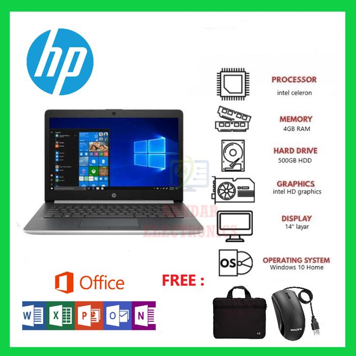 Laptop Intel Celeron N4000 Vs Amd A4 HP 14 Laptop, Intel Celeron