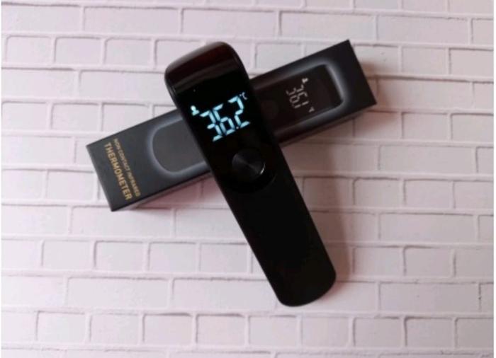Gambar Thermometer Infrared / Termometer Digital Non Contact / Thermogun - Hitam dari VON_NEW undefined Tokopedia