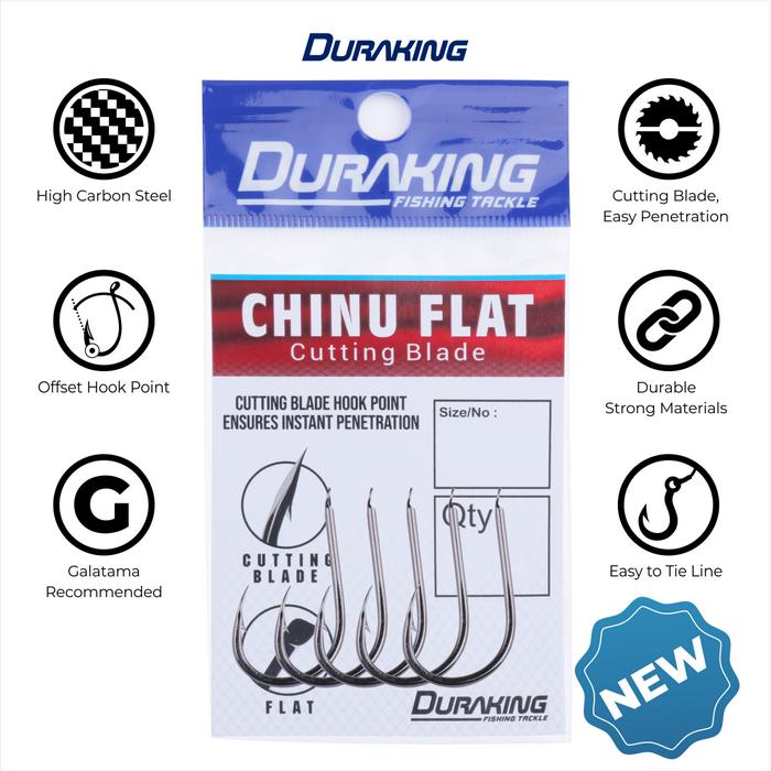 Gambar Duraking Chinu Hook CB Flat - 5.0 dari Duraking Outdoor and Sports undefined Tokopedia