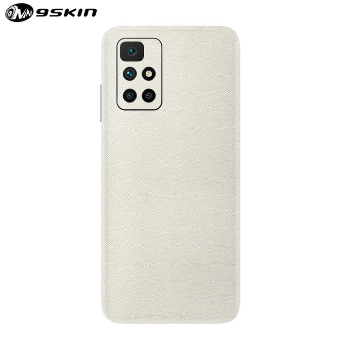Gambar 9Skin Premium Skin for Xiaomi Redmi 10 - 3M Leather / Wood Texture - White Dragon, Back+Screen dari 9SKIN Premium undefined Tokopedia
