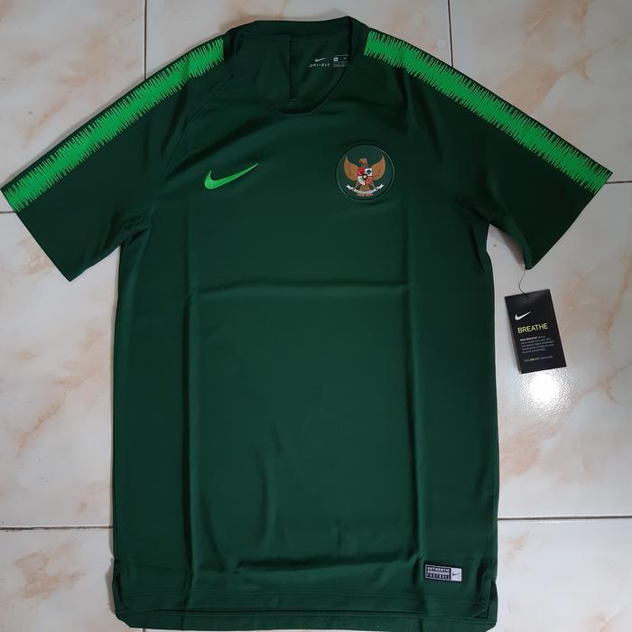 Gambar jersey training nike timnas indonesia 2018 - Hijau, S dari tokouuysangkala undefined Tokopedia