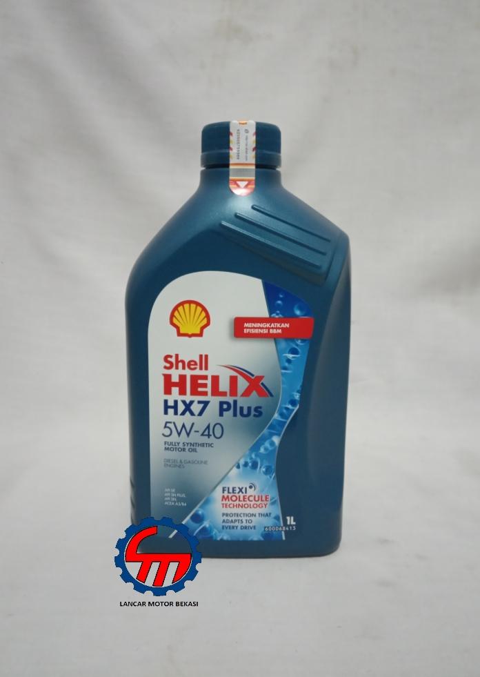 Gambar Oli Shell Helix HX7 5W-40 1 Liter Asli Original dari Lancar Motor Bekasi undefined Tokopedia