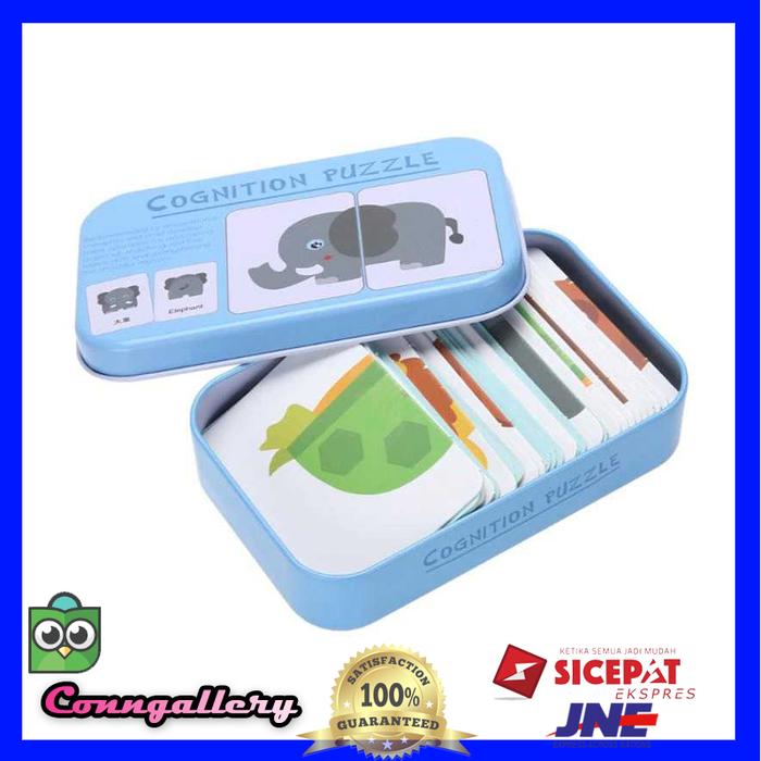 Gambar Mainan Anak Card Matching Game Children Toy - Biru dari conngallery undefined Tokopedia