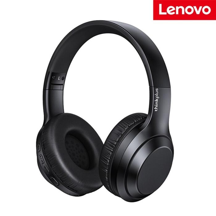 Gambar Lenovo - TH10 Bluetooth Headphone Wireless Earphones Music , Gaming - Hitam dari Bliss house.id undefined Tokopedia