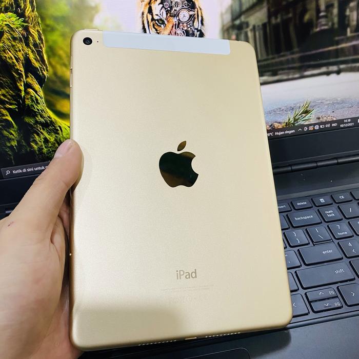Gambar iPad Mini 4 | 128gb Cellular Wifi | Exs internasional Mulus - Gold, 8 dari AqillaGadget undefined Tokopedia