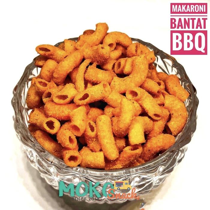 Gambar Snack Camilan Makaroni Bantat Keju Pedas 250 gr - barbeque nonpds, tanpa bubblewra dari Moko Snack Surabaya undefined Tokopedia