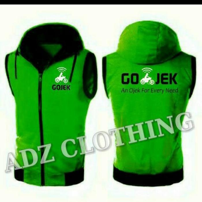 Gambar JAKET ROMPI GOJEK TERBARU - Hijau, M dari ADZ.CLOTHING undefined Tokopedia