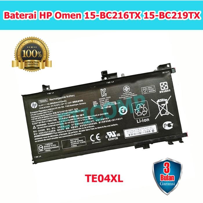 Te04xl Battery Hp Te03xl Battery Original Battery For HP Pavilion