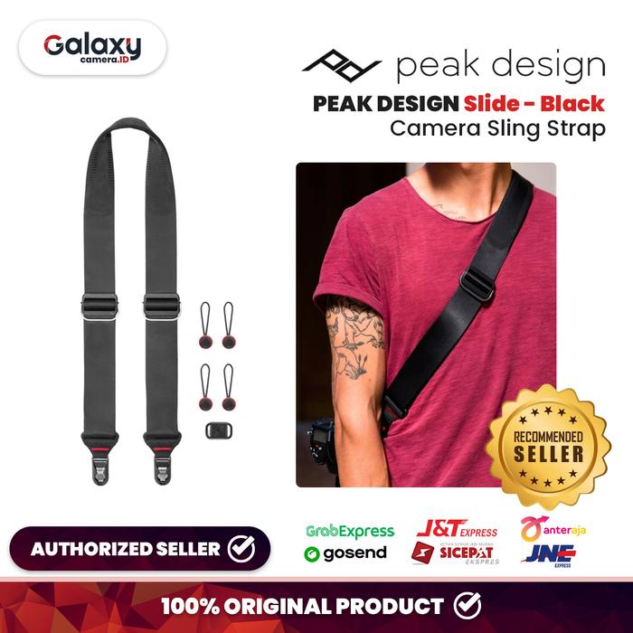Gambar Peak Design Slide Camera Sling Strap - Black dari Galaxy Camera undefined Tokopedia