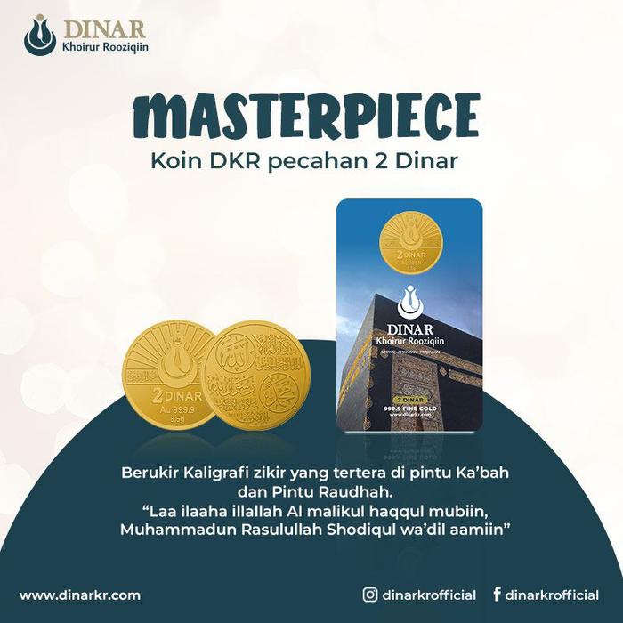 Gambar koin 2 dinar antam dari Aila-mshop undefined Tokopedia
