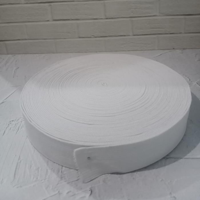 Gambar Karet Elastis Hitam 2.5cm / 1" - Putih dari MJO Fabric undefined Tokopedia