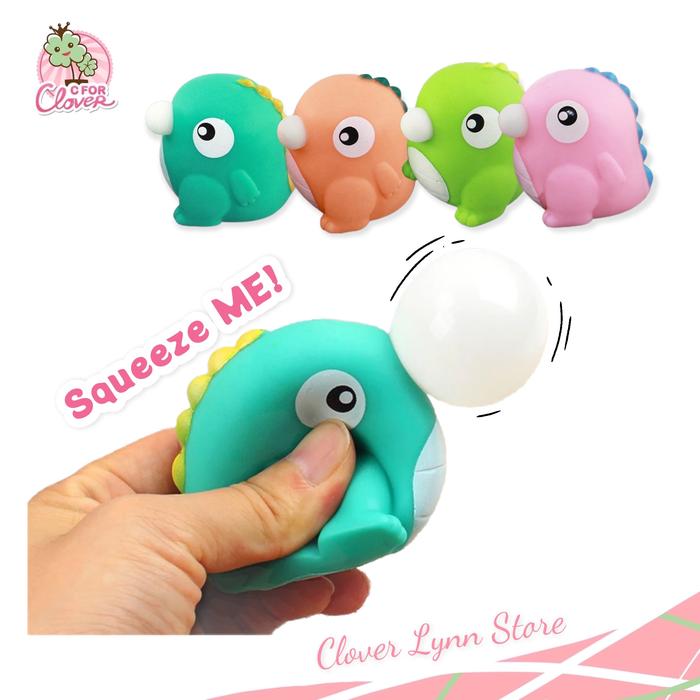 Gambar MERMAID SQUEEZE BALLOON/ fidget anti stress toy blow tiup balon bubble - Dino dari Clover Lynn Store undefined Tokopedia