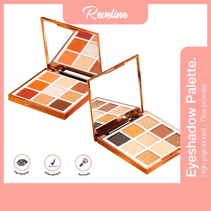 Gambar REVELINE Eyeshadow Palette | Make Up Pallete Eyeshadow - BROWN THIS WAY dari Cosme Murah undefined Tokopedia