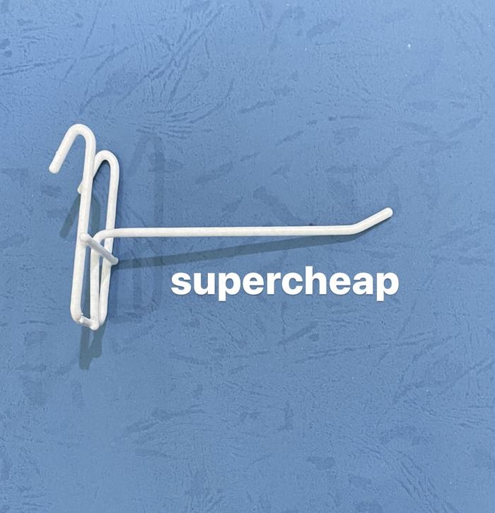 Gambar Gantungan Aksesoris 10 Cm Hanger Hook Ram Centelan Cantolan - Putih dari Supercheapshop undefined Tokopedia