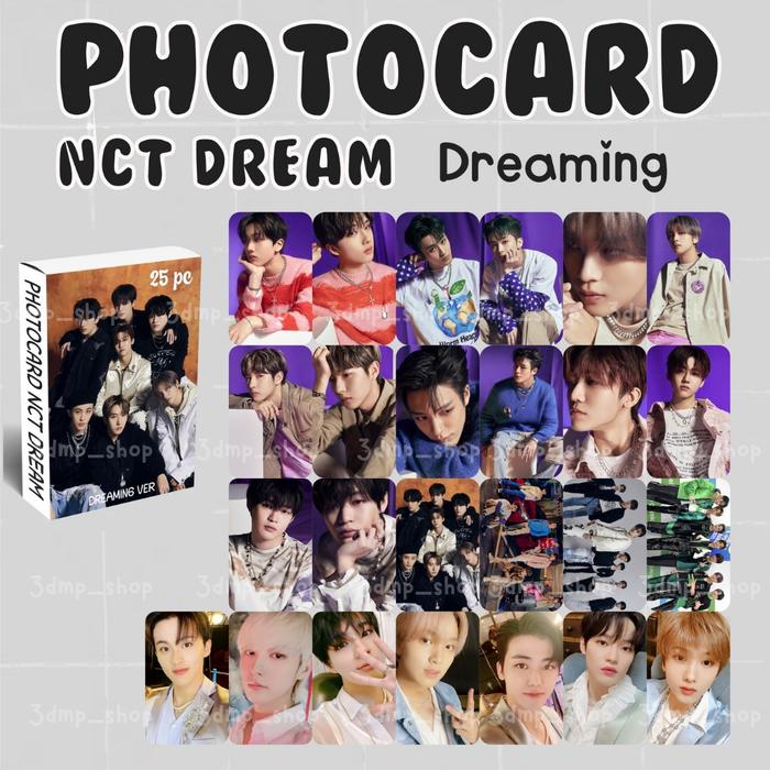 Gambar [25 Lembar] Photocard Lomocard NCT Dream Photo lomo card Hot Sauce - Dreaming dari 3dmp_shop undefined Tokopedia