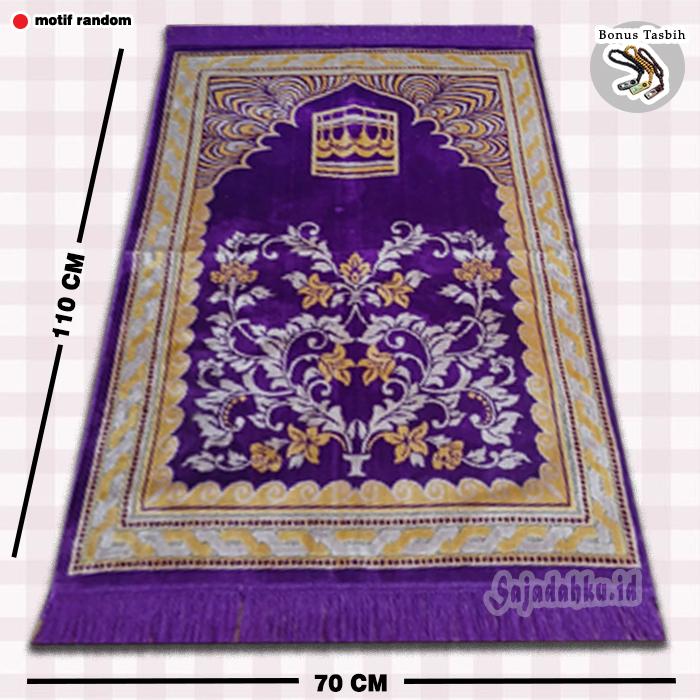 Gambar sajadah turkiye spegel /ukuran besar 70x110cm - Ungu dari Sajadahku.id undefined Tokopedia