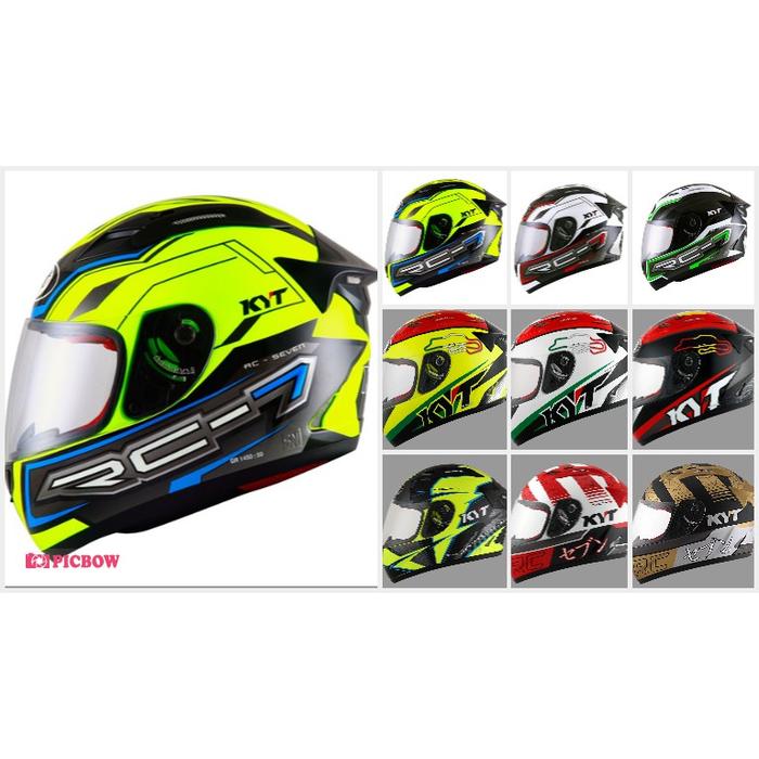 Jual HELM KYT RC 7 RACING 9 PILIHAN 