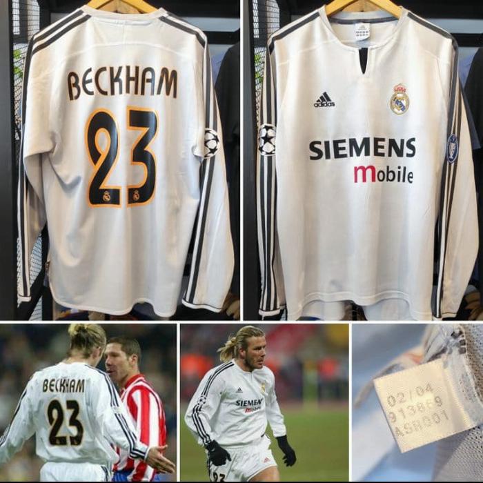 Gambar Jersey Original Real Madrid 2004 dari alinsyirastore undefined Tokopedia