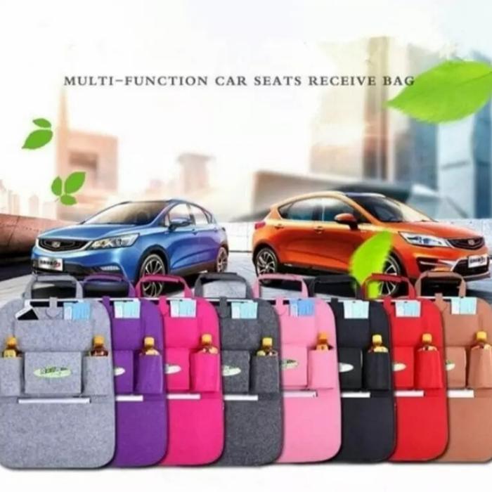Gambar Car Seat Organizer Tas Belakang Jok Mobil Multifungsi - Merah dari Toko Pratama Karya undefined Tokopedia