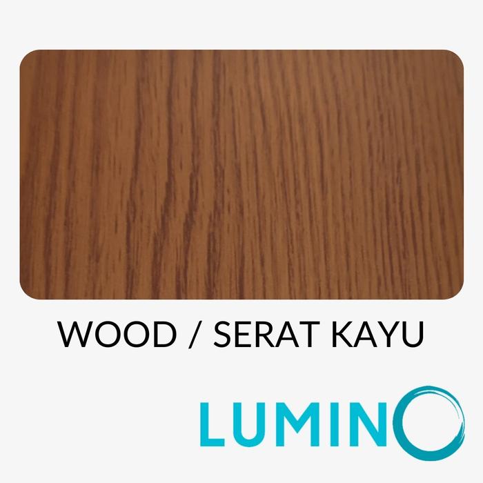 Gambar Aluminium Profile Rel Bawah Sliding Door /Sliding Besar Lumino - WOOD dari Lumino Materials undefined Tokopedia