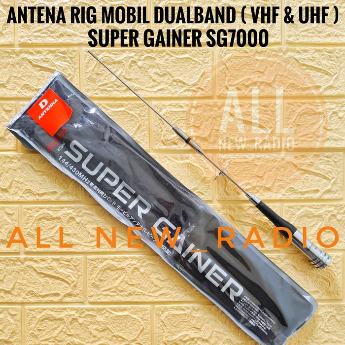Jual ANTENA MOBIL SG7000 ANTENA RADIO RIG MINI DUALBAND SUPERGAINER SG ...