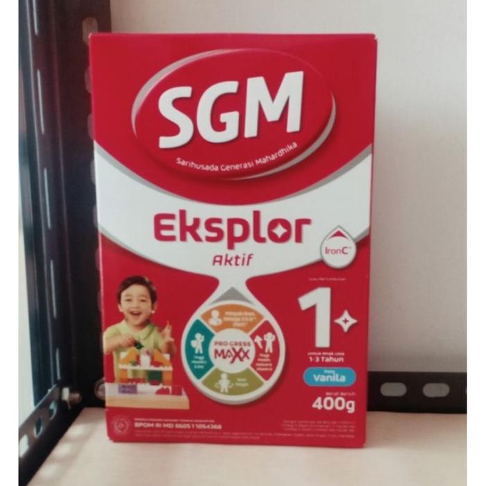 Gambar SGM Eksplor 1+ Vanila 400gr dari Kana Store 02 undefined Tokopedia