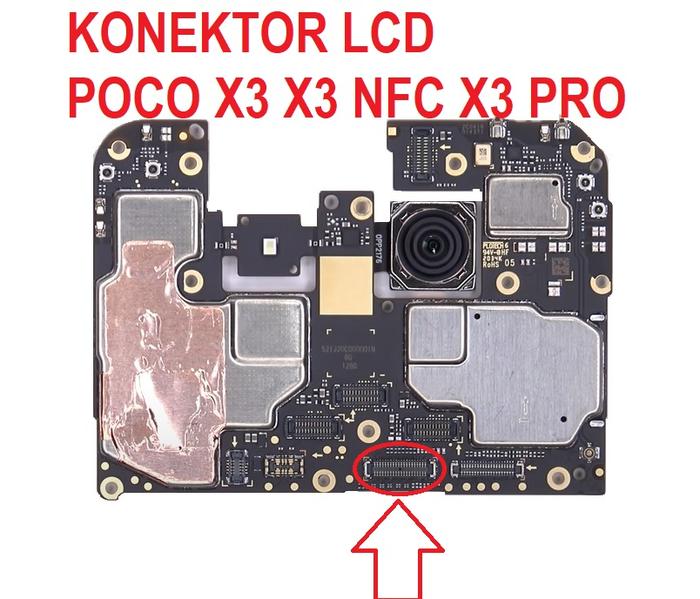 KONEKTOR LCD POCO X3 POCO X3 NFC X3 PRO 
