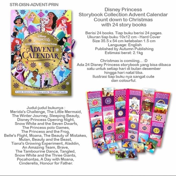 Jual [Autumn] Disney Princess Storybook Collection Advent Calendar #1 -  Kota Bekasi - Gummy Official Store | Tokopedia
