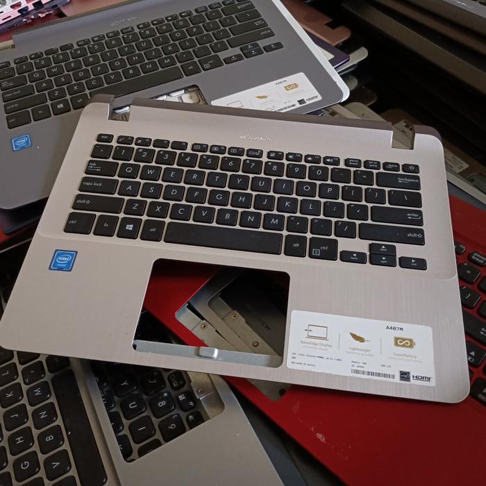Gambar casing laptop asus a407 x407 x407u a407u a407uf - silver dari ALL CASING BOGOR undefined Tokopedia