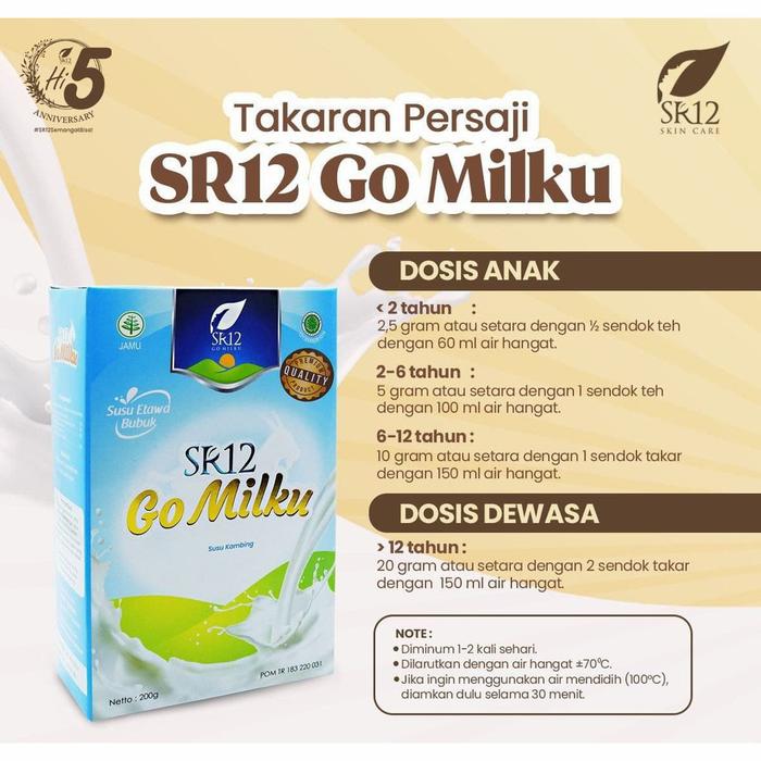 Gambar susu etawa Go Milku sr12 - Coklat, 200 gram dari aazmstoree undefined Tokopedia