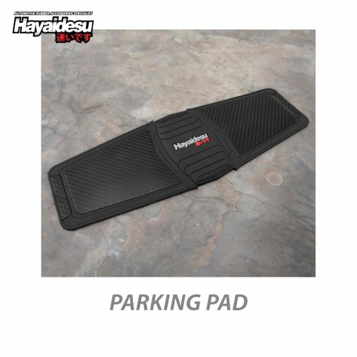 Gambar Hayaidesu Parking Pad Karpet Standar Tengah Motor - Hitam dari Orianmacho undefined 5 Tokopedia