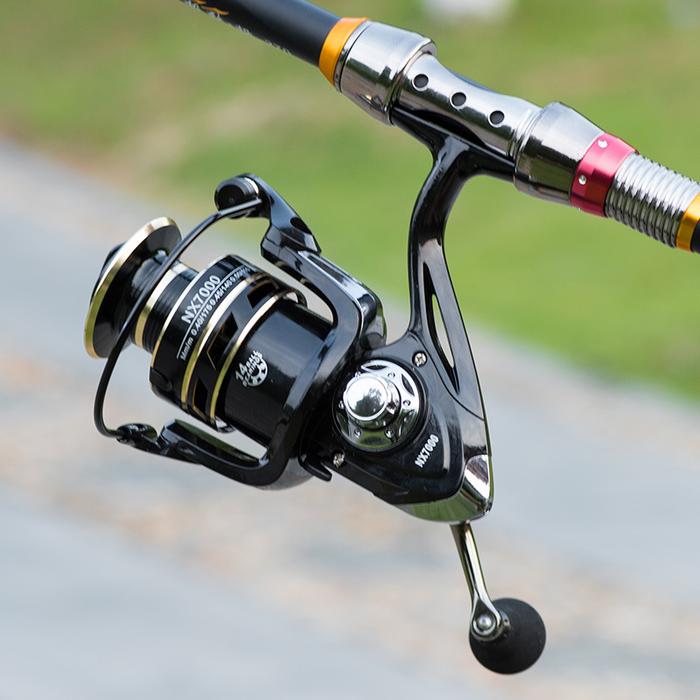 Gambar Metal Reel Gulungan Pancing Fishing Reel 5.2:1 Gear Ratio NX Series - NX2000 dari Ngapakers Gallery undefined Tokopedia