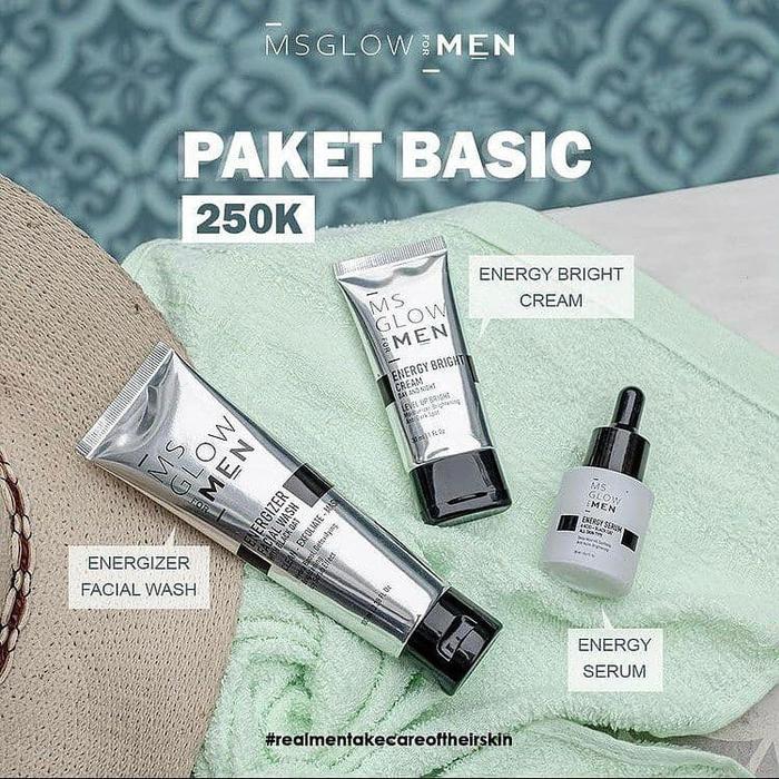 Gambar MS Glow For Men Paket Basic & Complete - PAKET BASIC dari dizleeS undefined Tokopedia